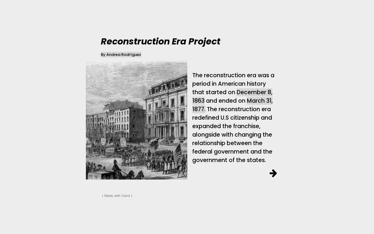Carrd profile picture for @reconstruction
